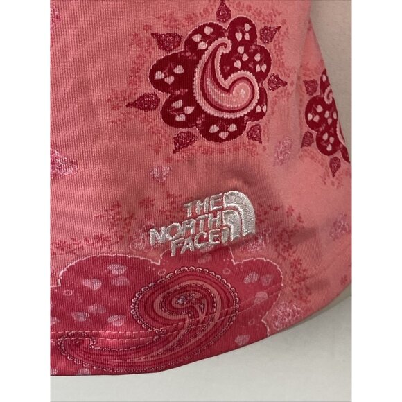 The North Face Pink Paisley VaporWick Womens Racerback Tank Top - Picture 2 of 9
